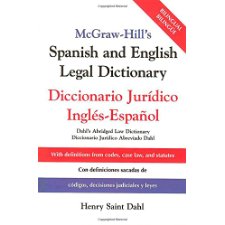 Mcgraw Hills Spanish And English Legal Dictionary - 