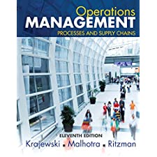 Operations Management: Processes And Supply Chains (11th Edition) By ...