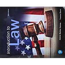 Introduction To Law (6th Edition) By Joanne B. Hames, Yvonne Ekern ...