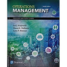 Operations Management: Processes And Supply Chains Plus MyLab ...