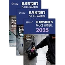 Blackstone's Police Manuals 2025 Three Volume Set by Connor, Paul, Cox ...