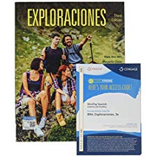 Bundle: Exploraciones, 3rd + MindTap, 4 Terms Printed Access Card By ...