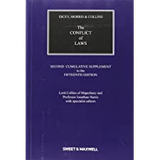 Dicey, Morris & Collins on the Conflict of Laws 2nd Supplement by Lord ...