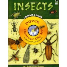 Insects CD-ROM and Book (Dover Electronic Clip Art) by Jim Harter ...