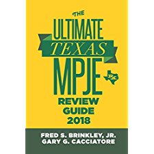 The Ultimate Texas MPJE Review Guide 2018 by Pharm.D., J.D. Gary G ...
