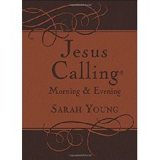 Jesus Calling Morning And Evening Devotional By Sarah Young - Imitation Leather, Very Good Condition
