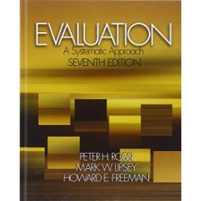Rossi Lipsey And Freeman Evaluation A Systematic Approach 7th Edition