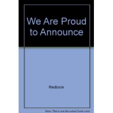 We Are Proud to Announce by Redbook (9780802706171)