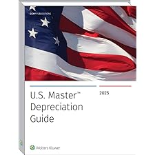 U.S. Master Depreciation Guide (2025) by Wolters Kluwer US Editorial Staff (9780808060512)