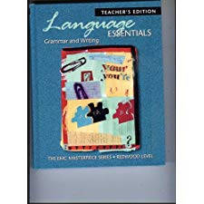 Language Essentials: Grammar and Writing, Redwood Level - Teacher's ...