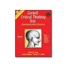 Cornell Critical Thinking Tests Levels X & Z Administration Manual