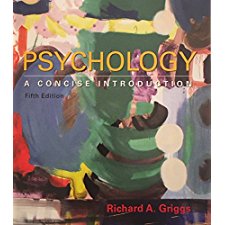 Psychology: A Concise Introduction by Griggs, Richard A. (9781464192166)