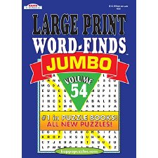 JUMBO Large Print Word-Finds Puzzle Book-Word Search Vol 79 by Kappa ...