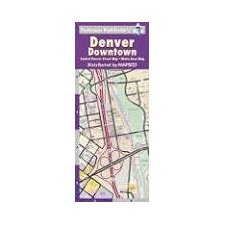 Denver Downtown: Central Denver Street Map, Metro Area Map (Professor ...