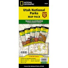 Utah National Parks [Map Pack Bundle] (National Geographic Trails Illustrated Map) by National ...
