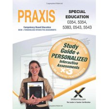 PRAXIS Special Education 0354/5354, 5383, 0543/5543 Book And Online By ...