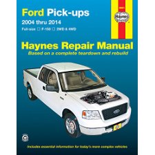 Ford full-size Gas F-150 2WD & 4WD (04-14) Haynes Repair Manual by