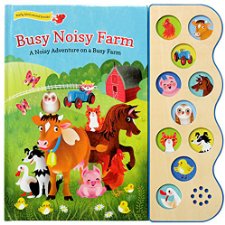 Busy Noisy Farm: Interactive Children's Sound Book (10 Button Sound ...