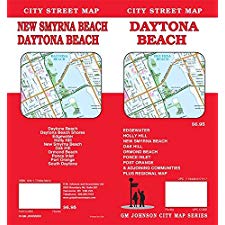 Daytona Beach, Florida Street Map by GM Johnson (9781770685925)