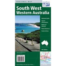 Western Australia, South West (Regional Maps of Australia) by Hema ...