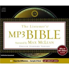 NIV, Listener's Audio Bible, Audio CD: Vocal Performance by Max