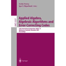 Applied Algebra, Algebraic Algorithms and Error-Correcting Codes: 14th ...